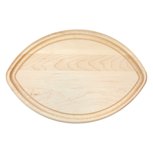 Your Unique Design Personalized Football Shaped Cutting Board with Juice Groove